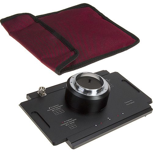  FotodioX Multi-Position Stitching Adapter for Sony E-Mount Camera to View Camera with Graflok Back