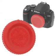 FotodioX Designer Body Cap for Nikon F Mount Cameras (Red)