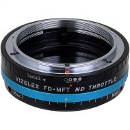 FotodioX Vizelex ND Throttle Lens Mount Adapter for Canon FD/FL-Mount Lens to Micro Four Thirds-Mount Camera