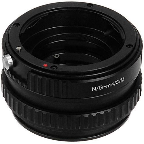  FotodioX Macro Lens Mount Adapter for Nikon G-Type F-Mount Lens to Micro Four Thirds Camera