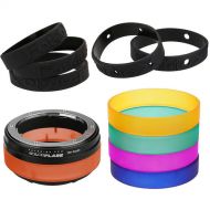 FotodioX ArtFX ColorFlare Sony E-Mount to Olympus OM Lens Adapter