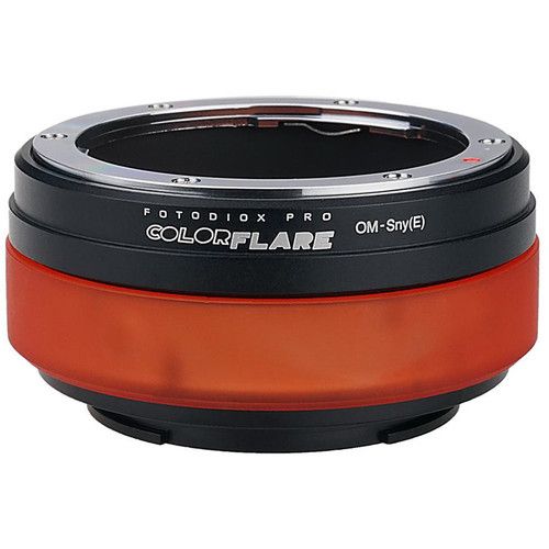  FotodioX ArtFX ColorFlare Sony E-Mount to Olympus OM Lens Adapter