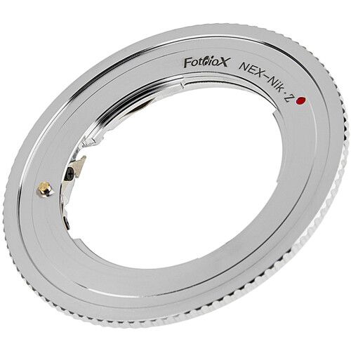  FotodioX Lens Adapter for Sony E-Mount Mirrorless Manual Focus Lens to Nikon Z-Mount Mirrorless Camera