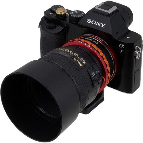  FotodioX DLX Lens Mount Adapter for Nikon F-Mount, G-Type Lens to Sony E-Mount Camera