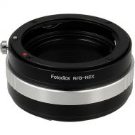 FotodioX Lens Mount Adapter for Nikon G-Type F-Mount Lens to Sony E-Mount Camera