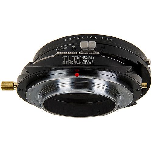  FotodioX Pro TLT ROKR Tilt-Shift Lens Mount Adapter for Minolta MD-Mount Lens to Fujifilm X-Mount Camera