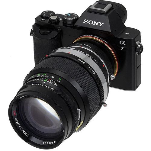  FotodioX Pro Mount Adapter for Bronica ETR Lens to Sony E-Mount Camera
