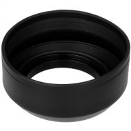 FotodioX 3-Section Rubber Lens Hood (55mm)