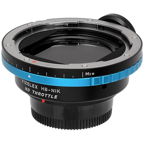  FotodioX Hasselblad V Lens to Nikon F Camera Vizelex ND Throttle Adapter