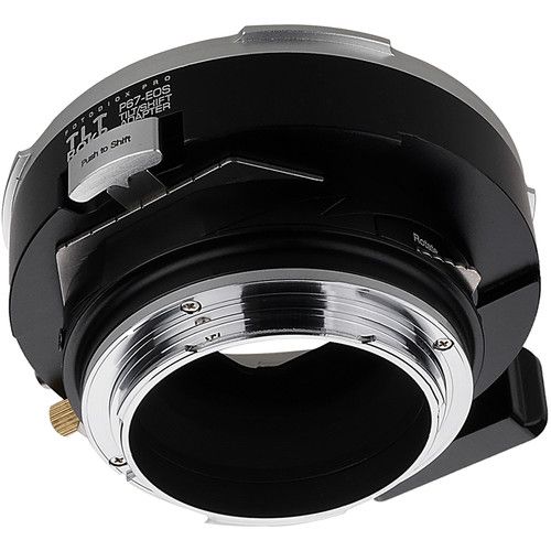  FotodioX Pro TLT ROKR Tilt-Shift Lens Mount Adapter with Generation v10 Focus Confirmation Chip for Pentax 6x7?Mount Lens to Canon EF or EF-S-Mount Camera