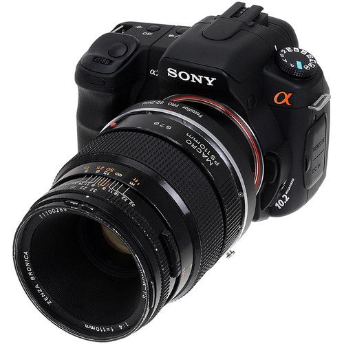  FotodioX Pro Lens Mount Adapter for Bronica SQ-Mount Lens to Sony A-Mount Camera