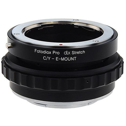  FotodioX Contax/Yashica Lens to Sony E-Mount DLX Stretch Adapter