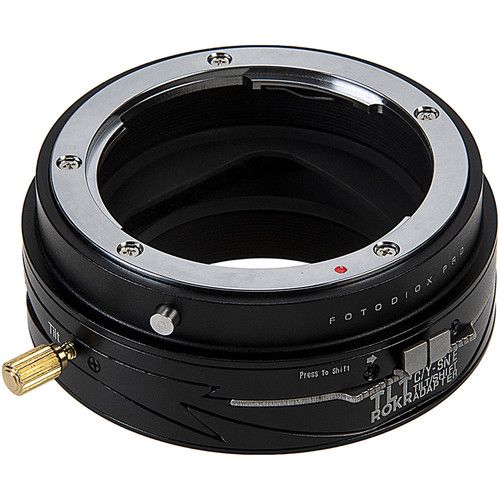  FotodioX Pro TLT ROKR Tilt-Shift Adapter for Contax-Yashica Lens to Sony E Camera