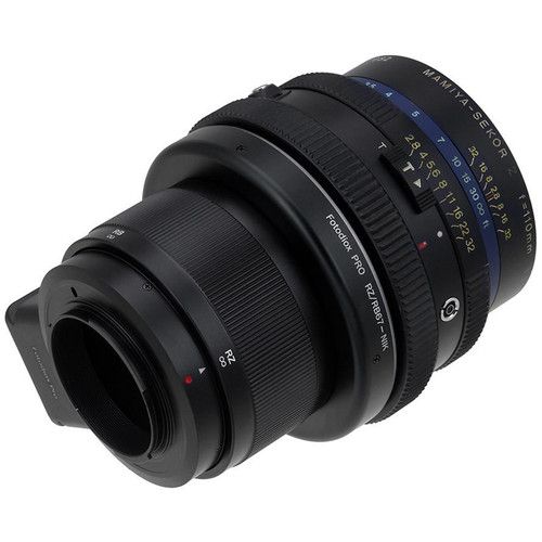  FotodioX Pro Mount Adapter for Mamiya RB67/RZ67 Lens to Nikon F-Mount Camera