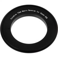 FotodioX 72mm Reverse Mount Macro Adapter Ring for Canon EF-Mount Cameras