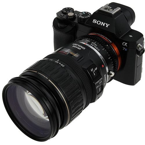  FotodioX Canon EF/EF-S Lens to Sony E-Mount Camera Vizelex Polar Throttle Adapter