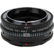 FotodioX Vizelex Cine ND Throttle Lens Mount Adapter for Canon FD or FL-Mount Lens to Nikon Z-Mount Camera