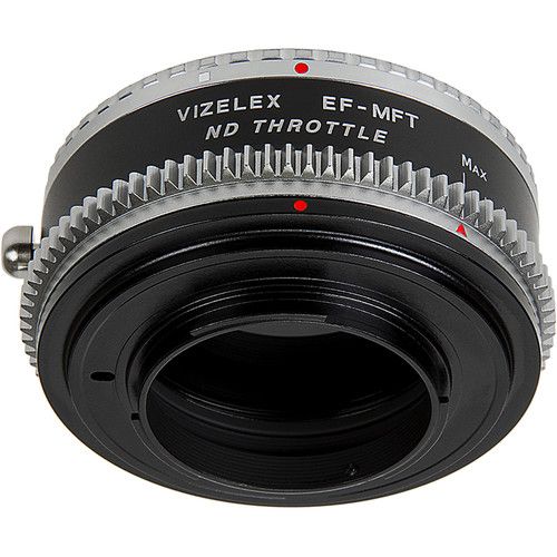  FotodioX Vizelex Cine ND Throttle Lens Mount Double Adapter Kit for Olympus OM-Mount Lens to Micro Four Thirds Mount Camera
