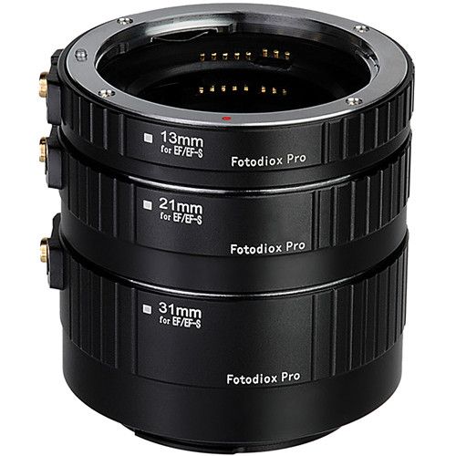  FotodioX Pro Auto Macro Extension Tube Kit for Canon EF & EF-S Lenses