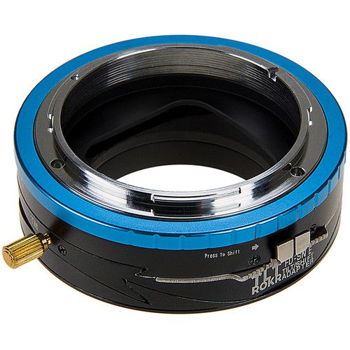  FotodioX Pro TLT ROKR Tilt-Shift Adapter for Canon FD Lens to Sony E Camera