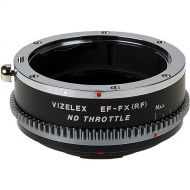 FotodioX Vizelex Cine ND Throttle Lens Mount Adapter (Canon EF/EF-S Lens to FUJIFILM X Camera)
