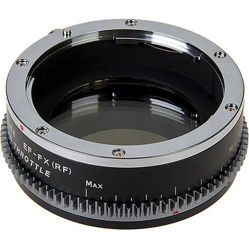  FotodioX Vizelex Cine ND Throttle Lens Mount Adapter (Canon EF/EF-S Lens to FUJIFILM X Camera)