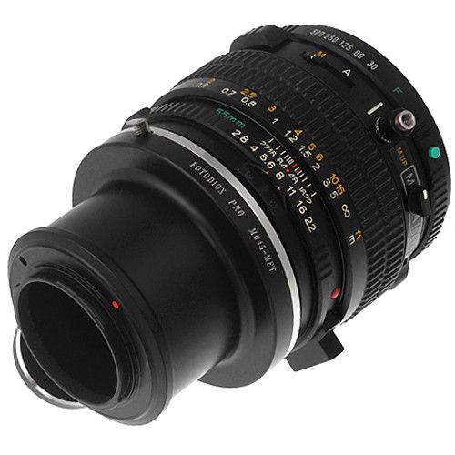  FotodioX Mamiya 645 Pro Lens Adapter for Micro Four Thirds Cameras