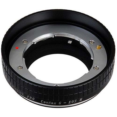  FotodioX Pro Lens Mount Adapter for Contax G-Mount Lens to Canon EF-M?Mount Camera