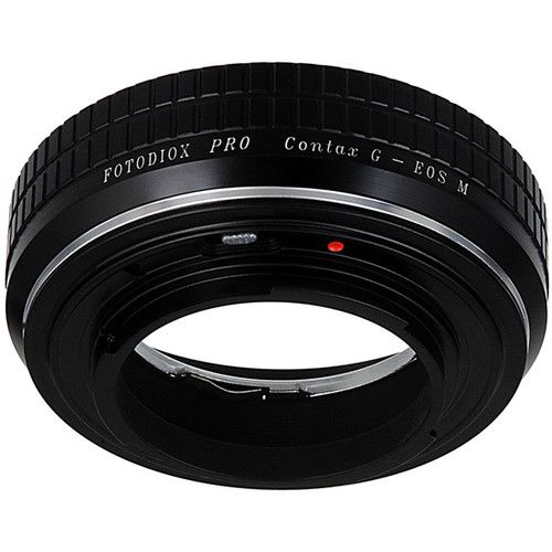  FotodioX Pro Lens Mount Adapter for Contax G-Mount Lens to Canon EF-M?Mount Camera