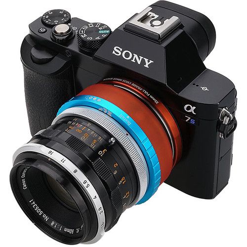  FotodioX ArtFX ColorFlare Sony E-Mount to Canon FD/FL Lens Adapter