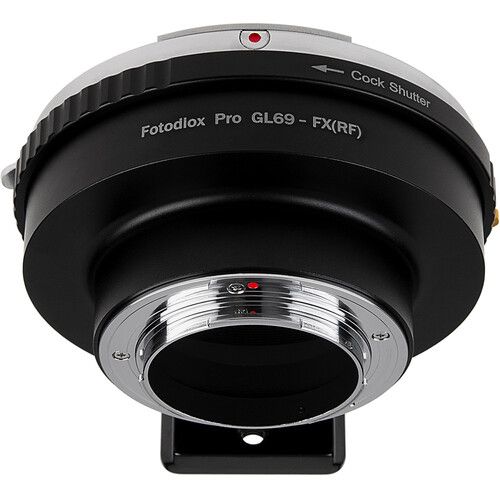  FotodioX Pro Lens Mount Adapter, Compatible with Fujica GL69 Mount Lens to Fuji X-Mount Mirrorless Camera Systems