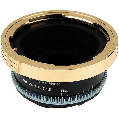  FotodioX Vizelex Cine ND Throttle Lens Mount Adapter (ARRI PL Lens to Leica L Camera)