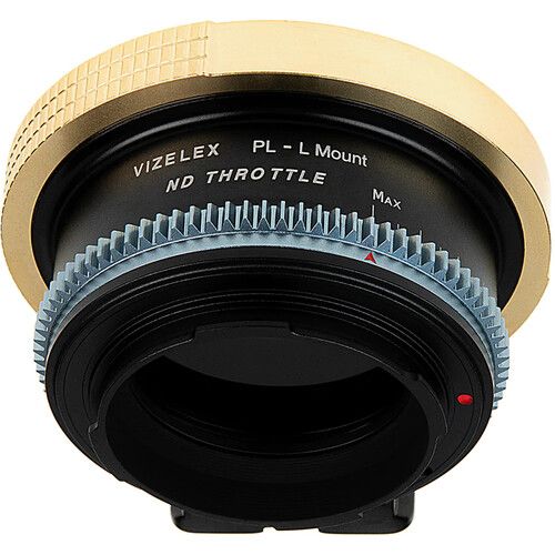  FotodioX Vizelex Cine ND Throttle Lens Mount Adapter (ARRI PL Lens to Leica L Camera)