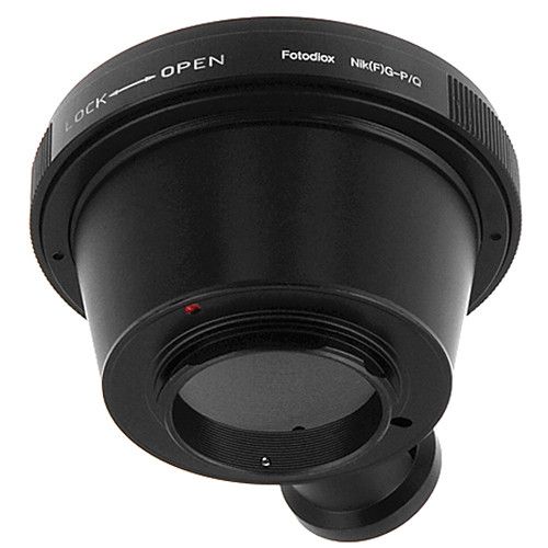 FotodioX Adapter for Nikon G Mount Lenses to Pentax Q Mount Mirrorless Cameras