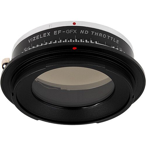  FotodioX Vizelex ND Throttle Lens Adapter Compatible with Canon EOS (EF / EF-S) DSLR Lens to FUJIFILM G-Mount Cameras