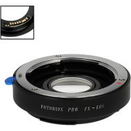 FotodioX Pro Lens Mount Adapter with Generation v10 Focus Confirmation Chip for Fujica X-Mount Lens to Canon EF or EF-S Mount Camera