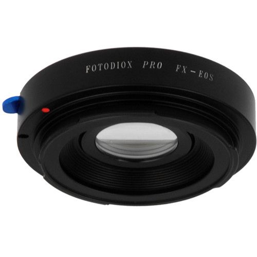  FotodioX Pro Lens Mount Adapter with Generation v10 Focus Confirmation Chip for Fujica X-Mount Lens to Canon EF or EF-S Mount Camera