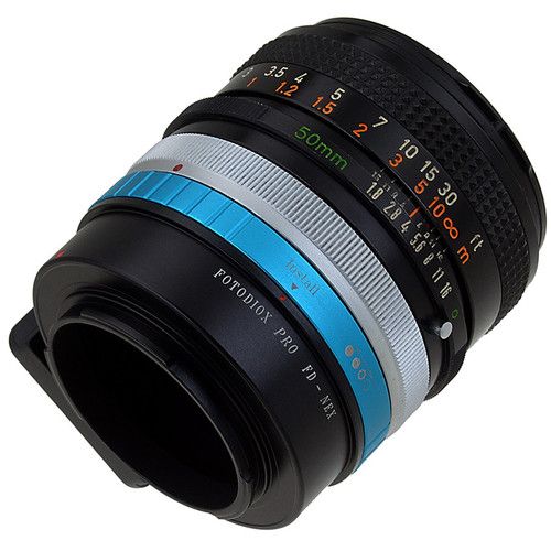  FotodioX Canon FD Lens to Sony E-Mount Camera Pro Lens Mount Adapter