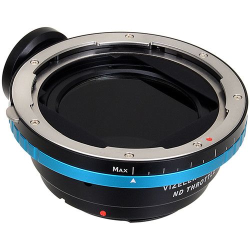  FotodioX Vizelex ND Throttle Lens Mount Adapter for Hasselblad V-Mount Lens to Canon EF-Mount Camera