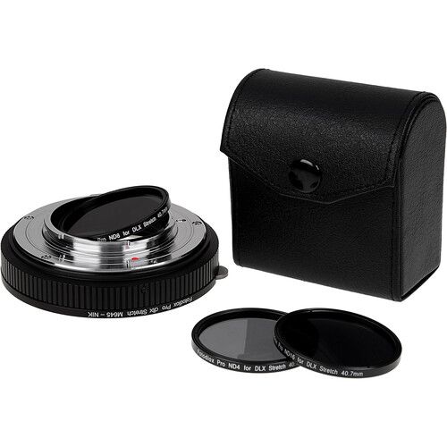  FotodioX DLX Stretch Adapter for Mamiya 645 Lens to Nikon F Cameras