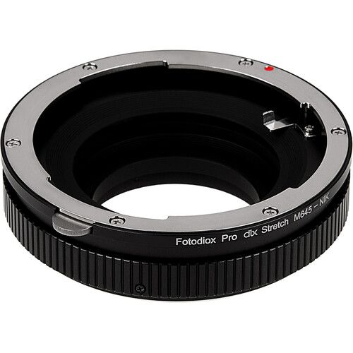  FotodioX DLX Stretch Adapter for Mamiya 645 Lens to Nikon F Cameras