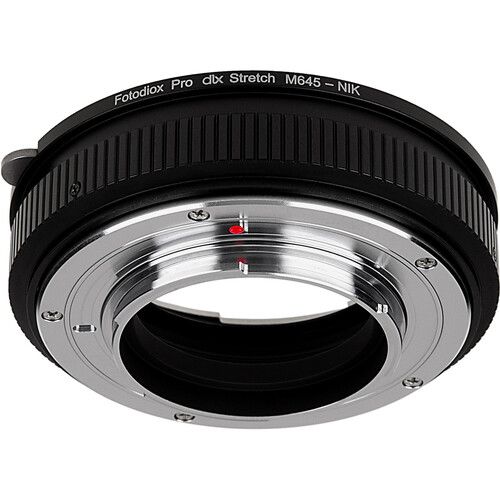  FotodioX DLX Stretch Adapter for Mamiya 645 Lens to Nikon F Cameras