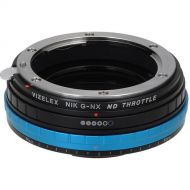 FotodioX Nikon F Lens to Samsung NX-Mount Camera Vizelex ND Throttle Adapter