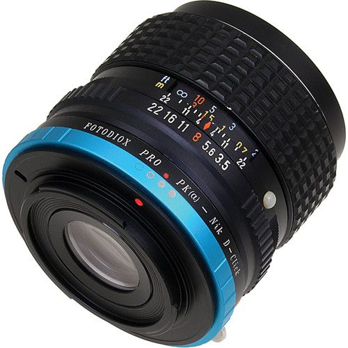  FotodioX Pro Lens Mount Adapter for Pentax K Lens to Nikon F Mount Camera