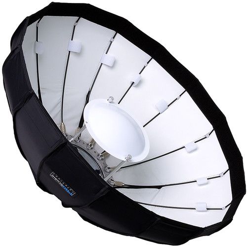  FotodioX EZ-Pro Foldable Beauty Dish Softbox Combo with 50-Degree Grid for Norman 900 Flash Heads (24