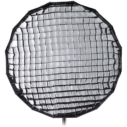  FotodioX EZ-Pro Foldable Beauty Dish Softbox Combo with 50-Degree Grid for Norman 900 Flash Heads (24