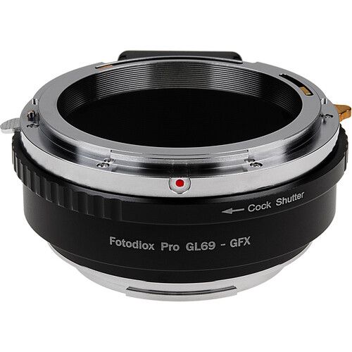  FotodioX Pro Lens Mount Adapter, Compatible with Fujica GL69 Mount Lens to Fujifilm G-Mount Mirrorless Digital Camera Systems