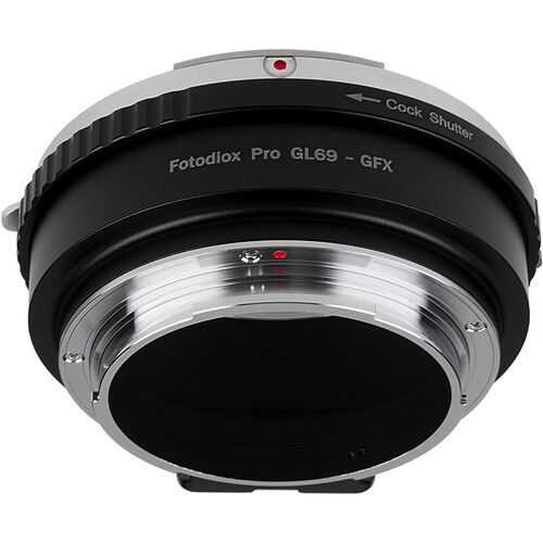  FotodioX Pro Lens Mount Adapter, Compatible with Fujica GL69 Mount Lens to Fujifilm G-Mount Mirrorless Digital Camera Systems