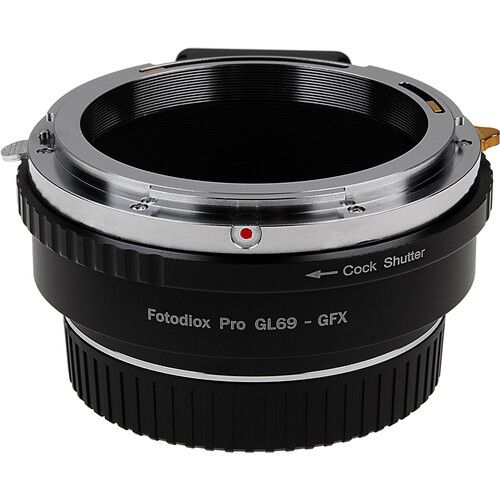  FotodioX Pro Lens Mount Adapter, Compatible with Fujica GL69 Mount Lens to Fujifilm G-Mount Mirrorless Digital Camera Systems