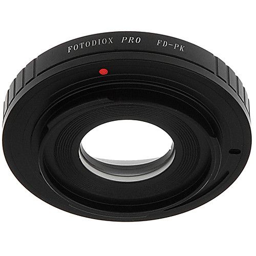  FotodioX Pro Lens Mount Adapter for Canon FD Lens to Pentax K Mount Camera